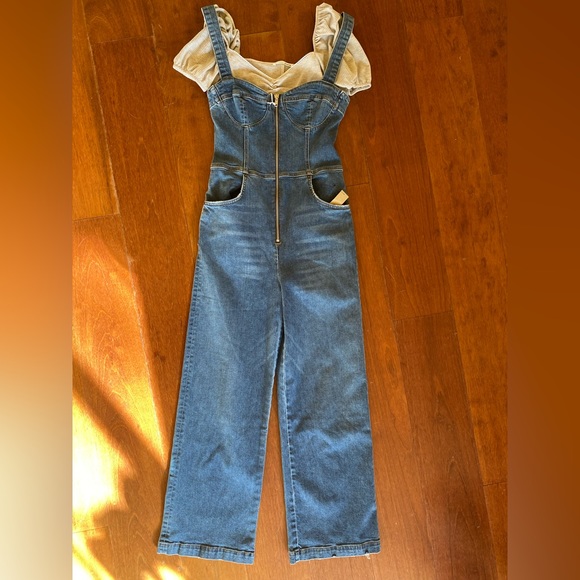 Reformation Kora jumpsuit size 2 BNWT - Picture 5 of 16
